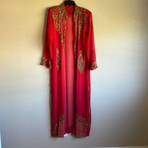 Arabian Style Abaya Kimono NWT